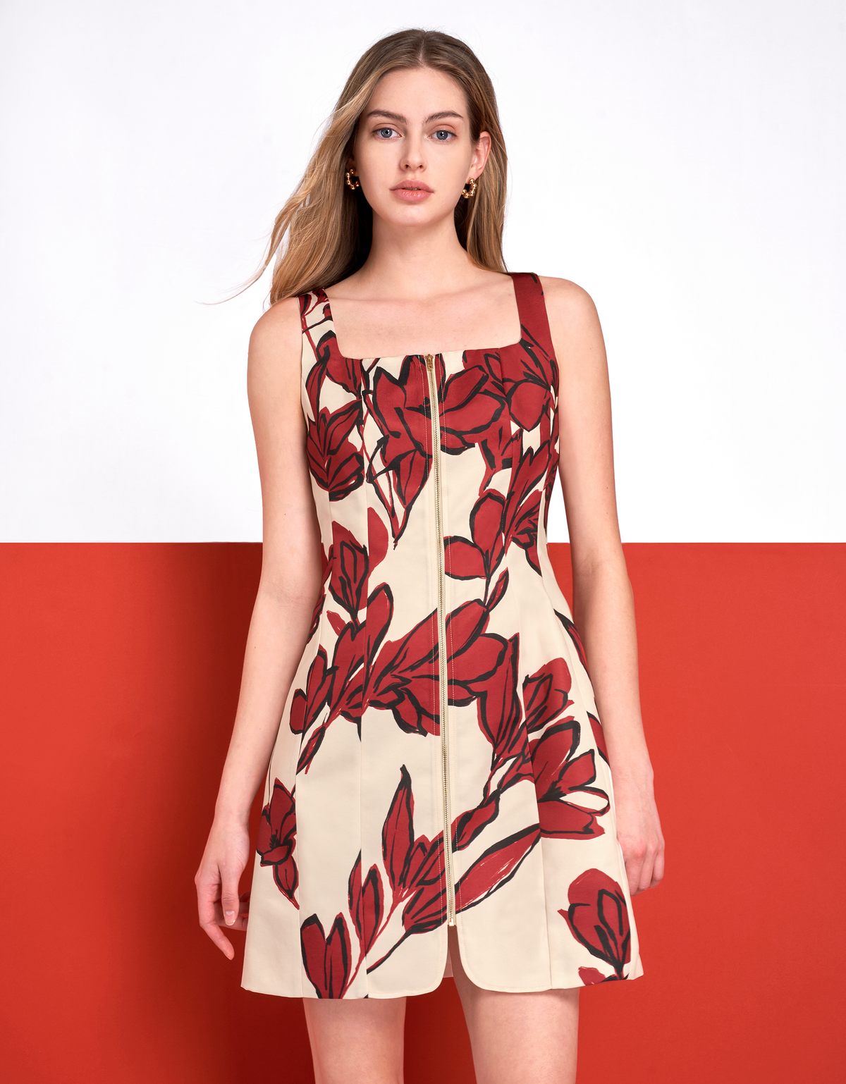 red floral(a25494)