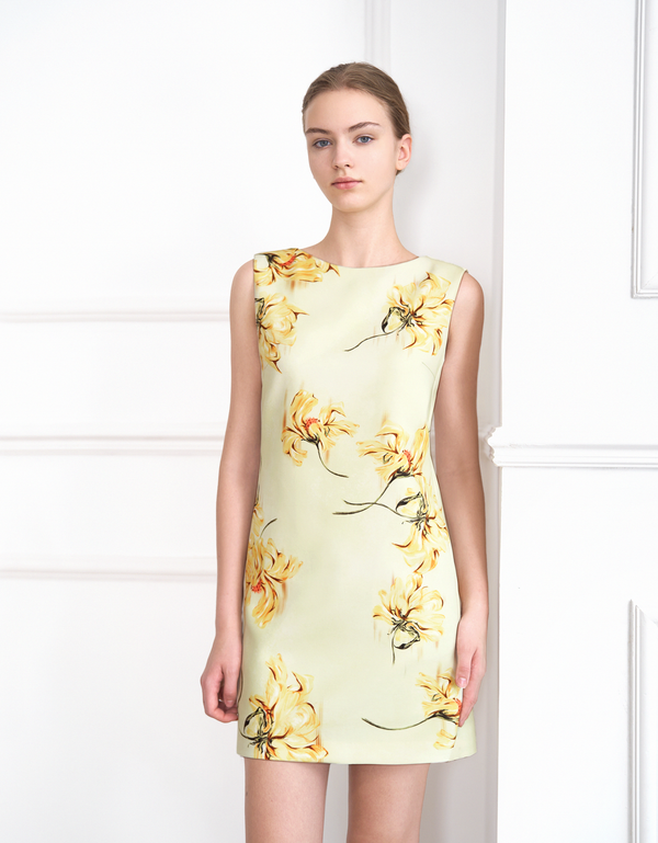 yellow floral(a26524)