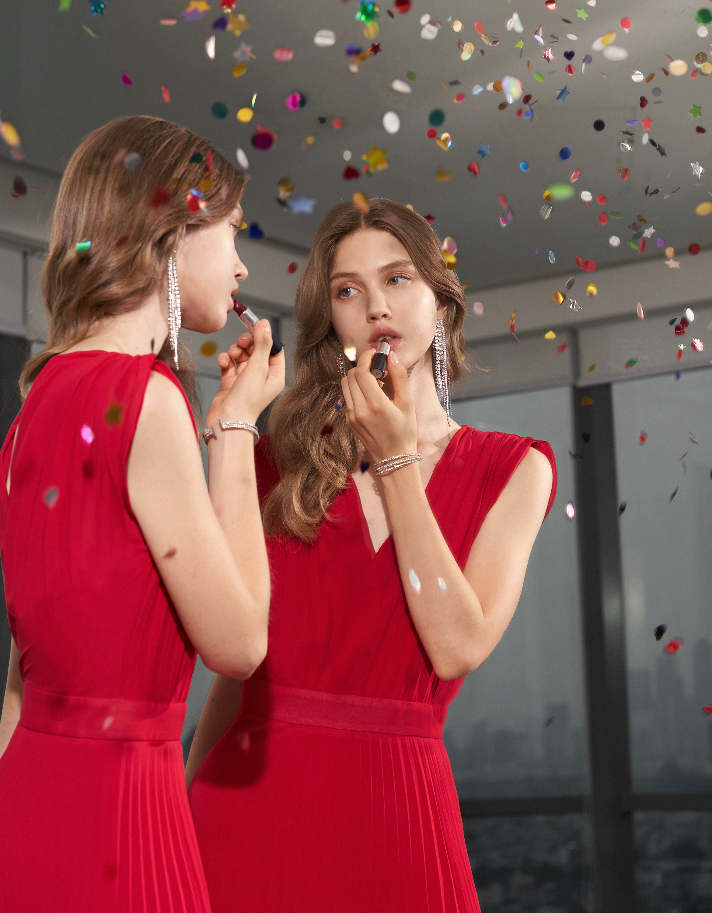 red