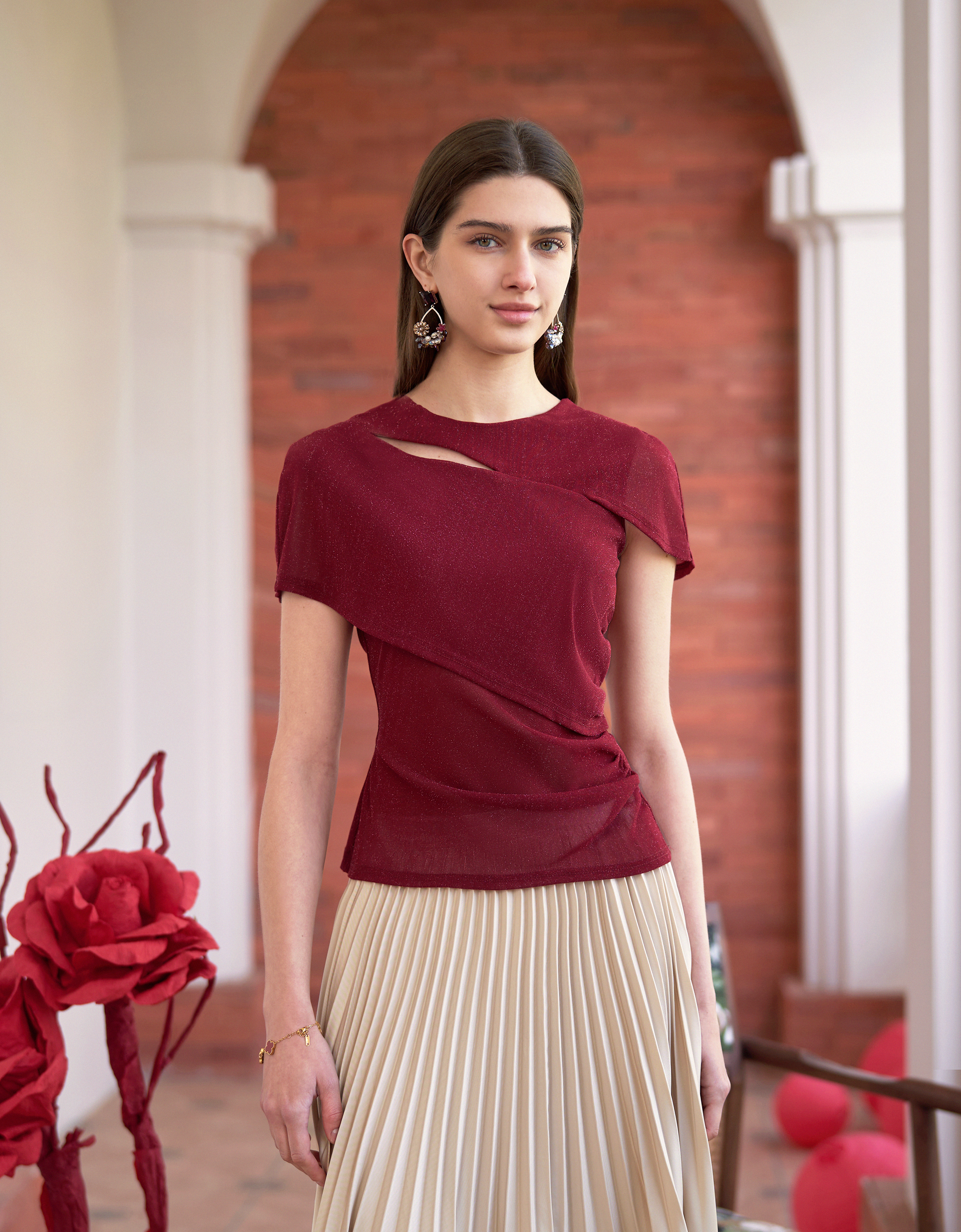 dark red