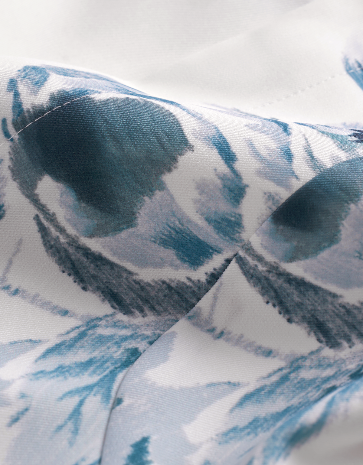 blue floral(a27642)