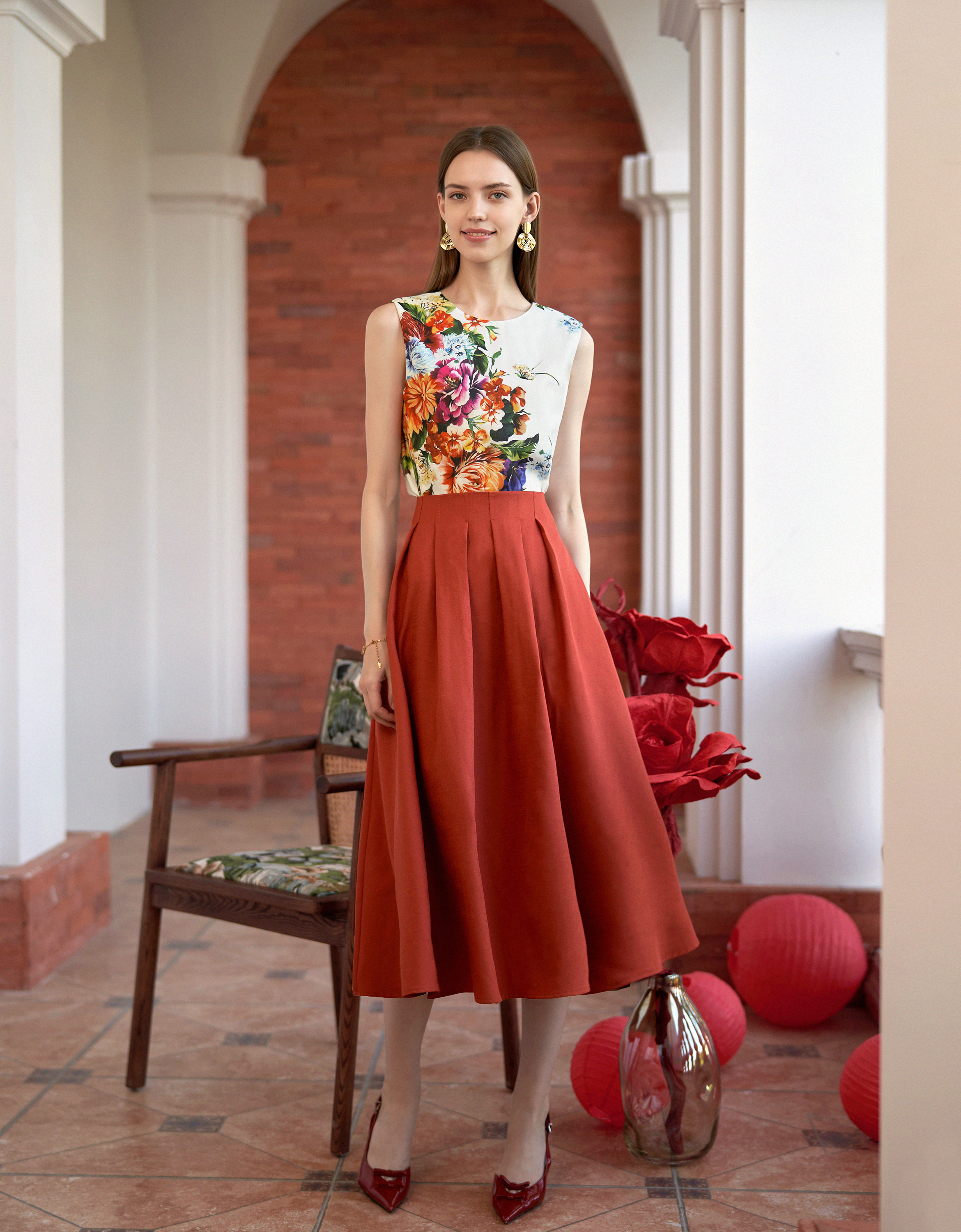 floral print(a27686)