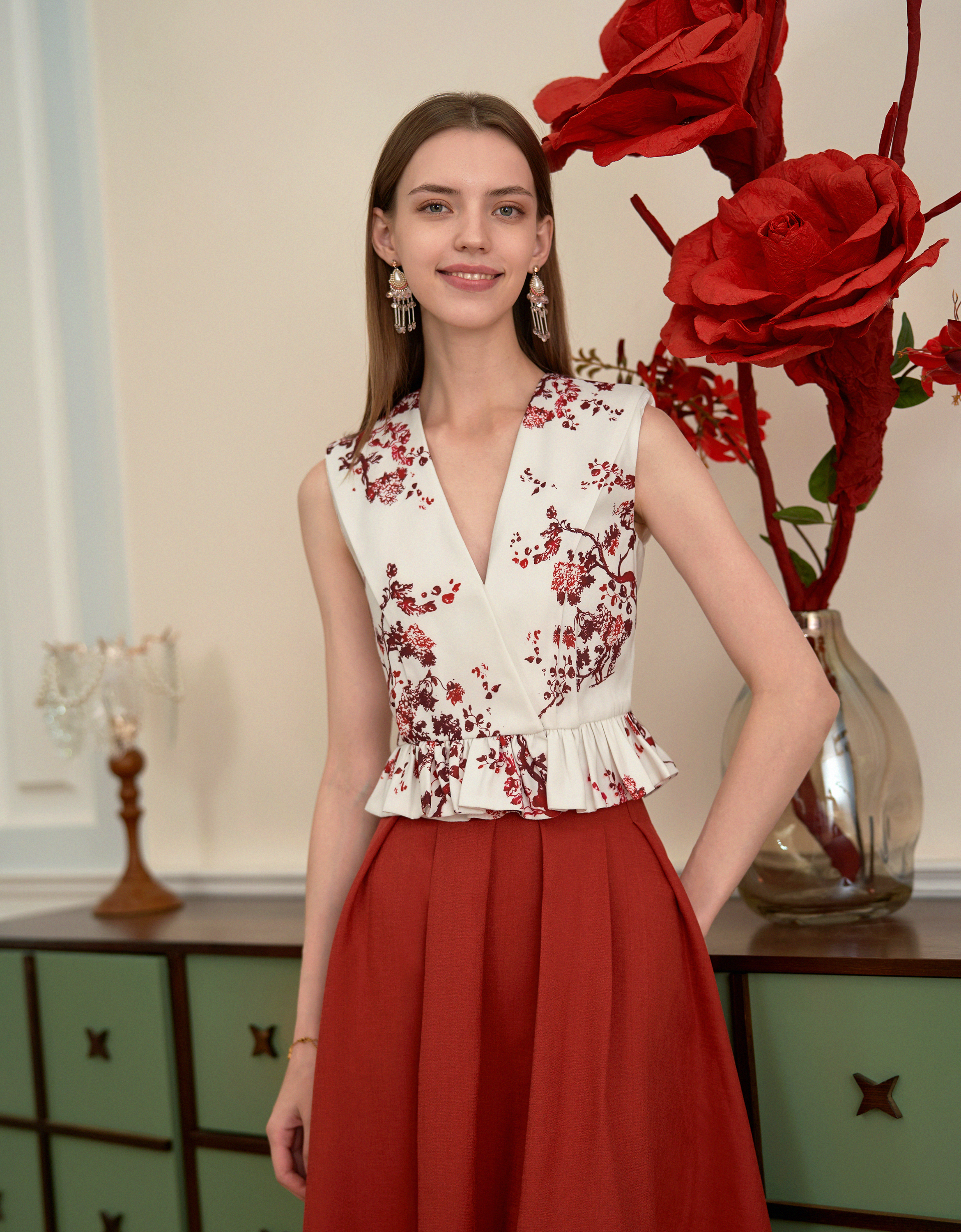 red florals(a27993)