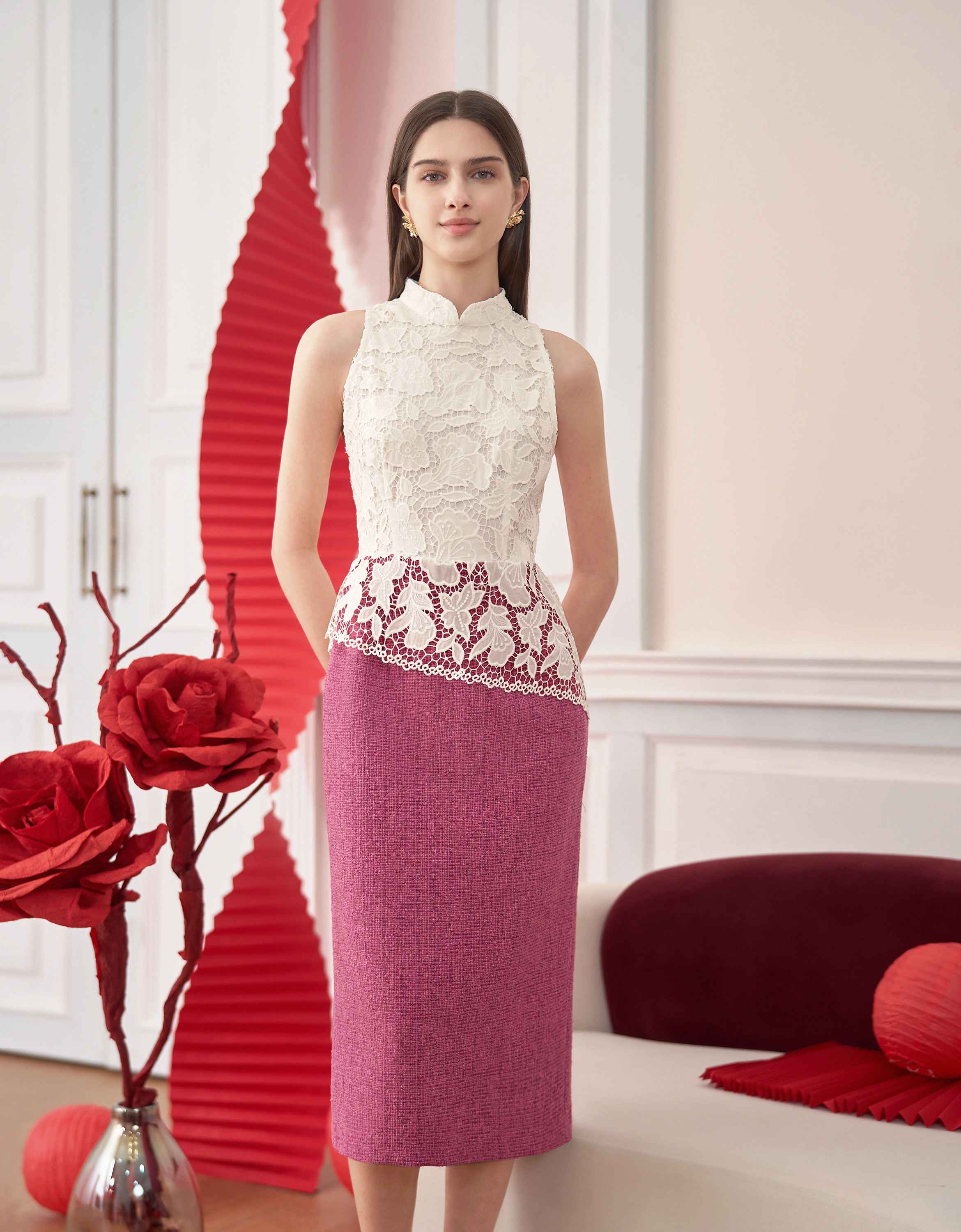 white & rose(a28293)