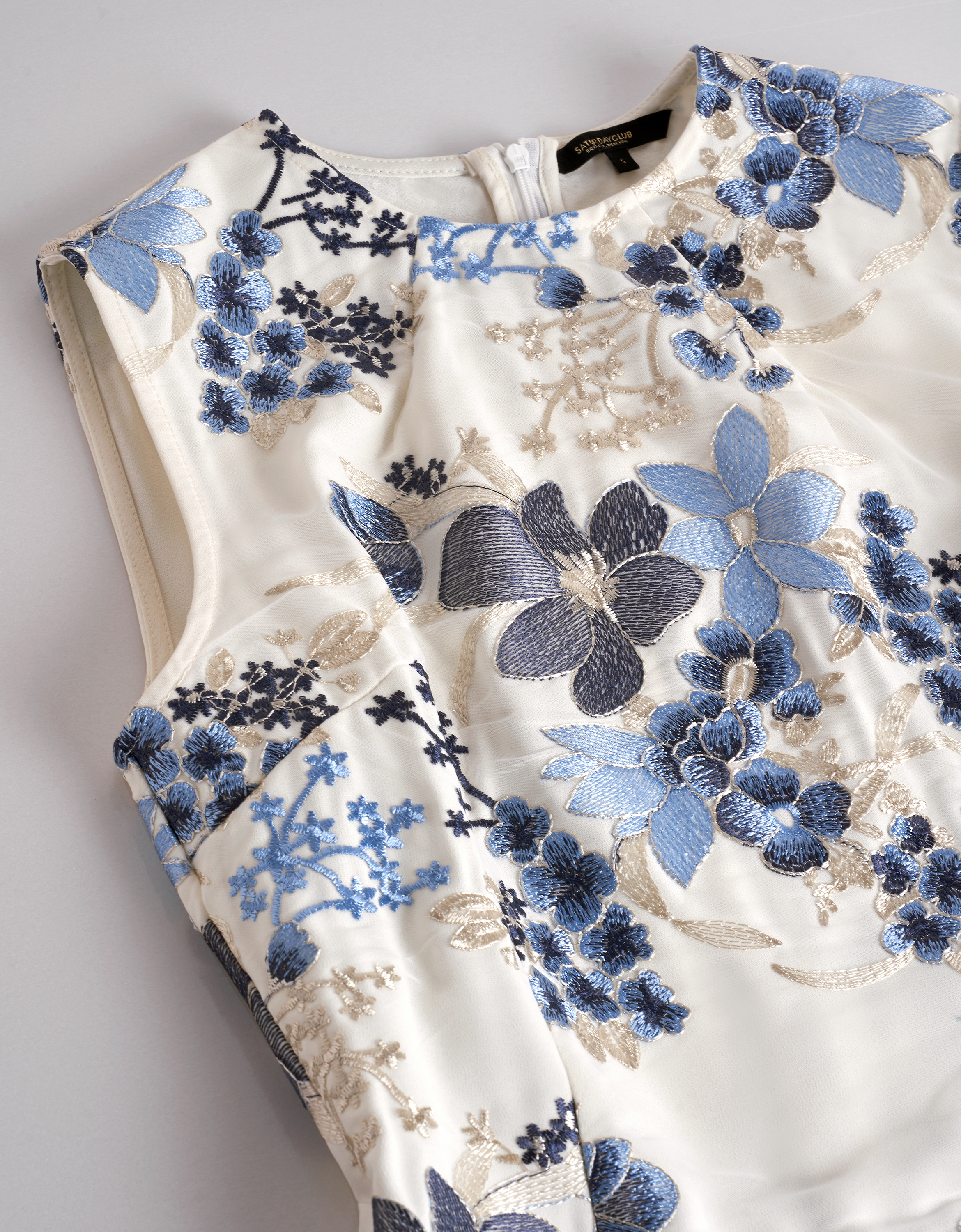 blue florals(a28308)