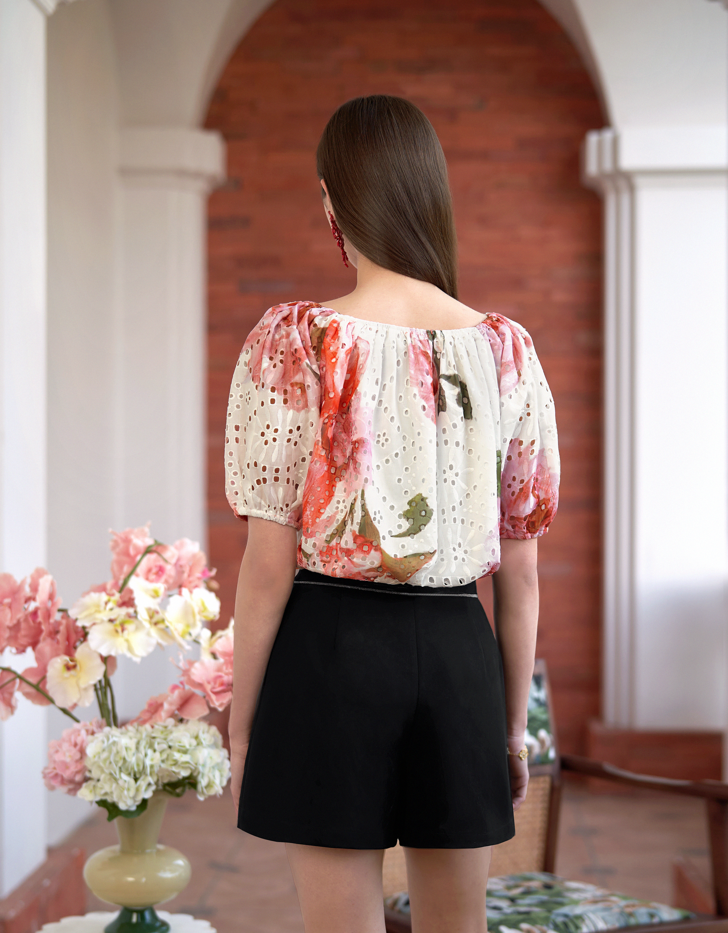 pink florals(a28492)