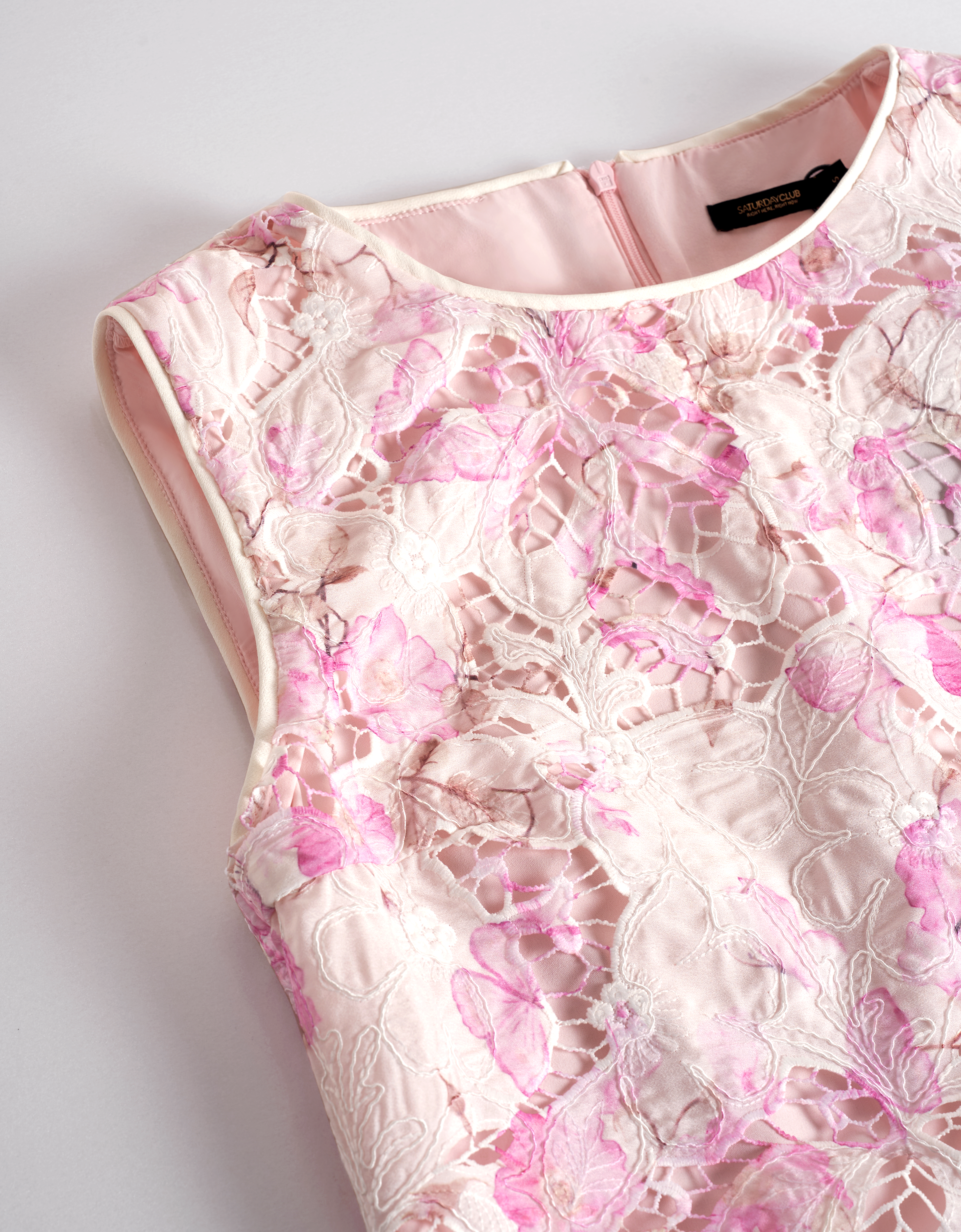 pink florals(a28498)