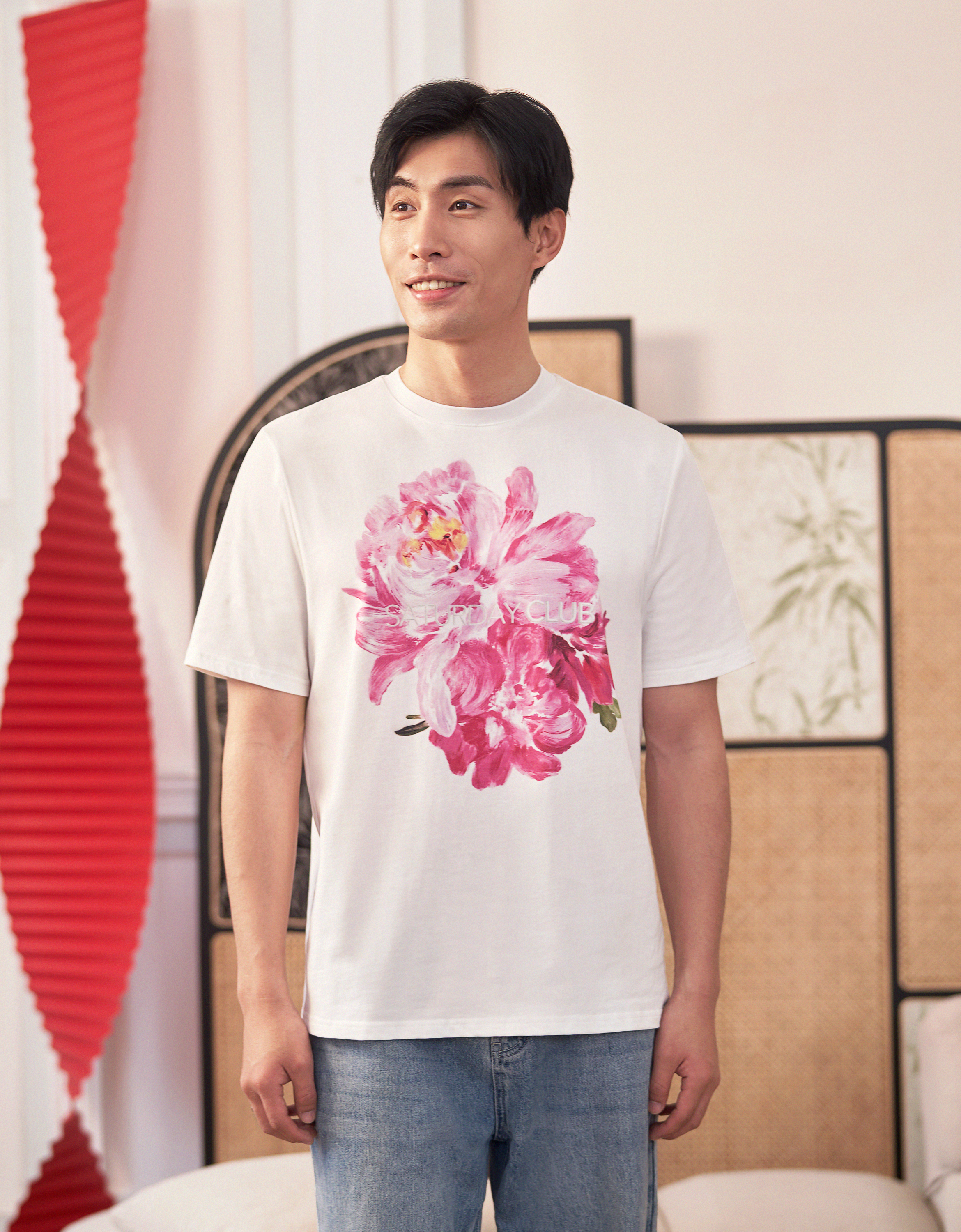 pink florals(a28584)