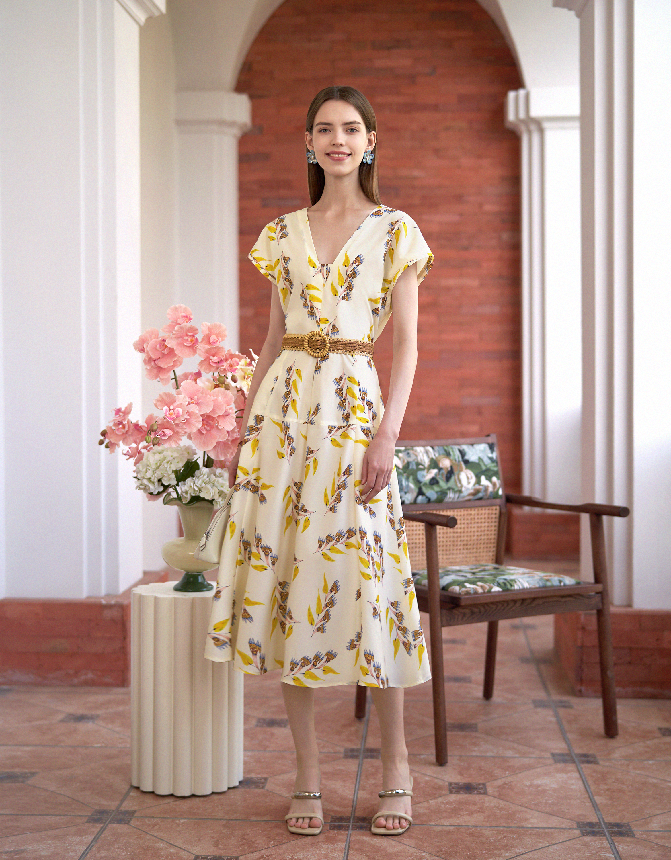 yellow print(a28601)