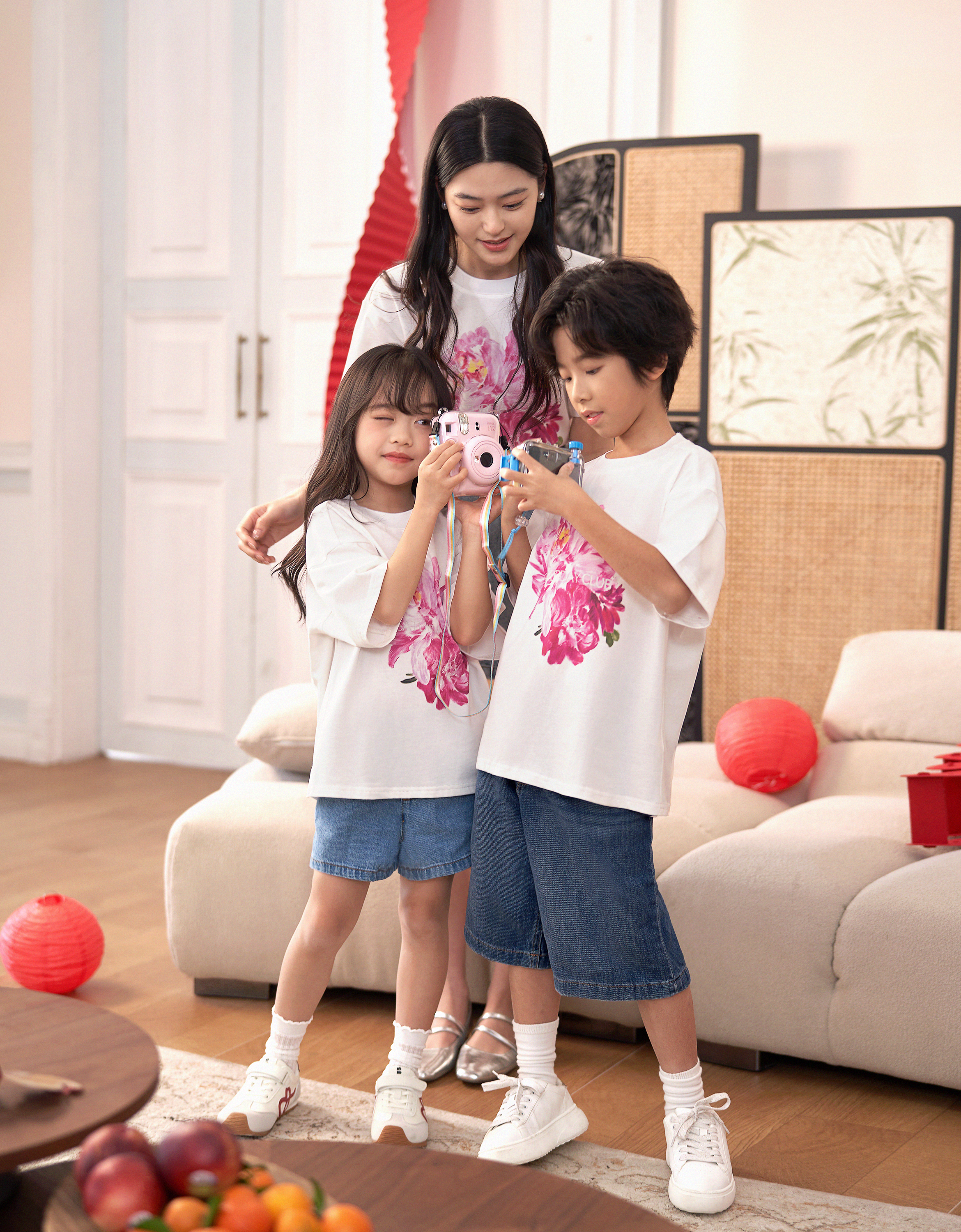 pink florals(a28875)