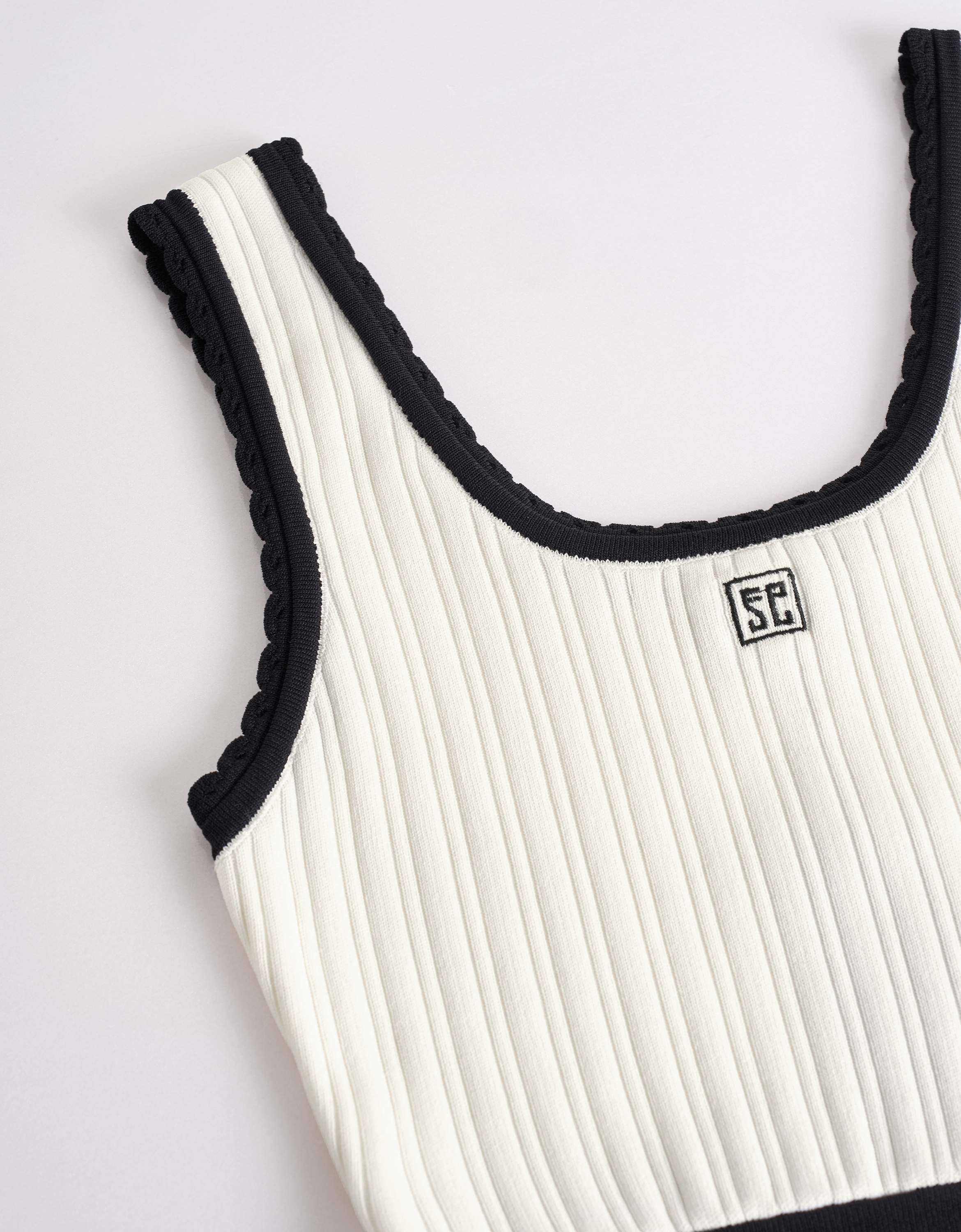 off white & black