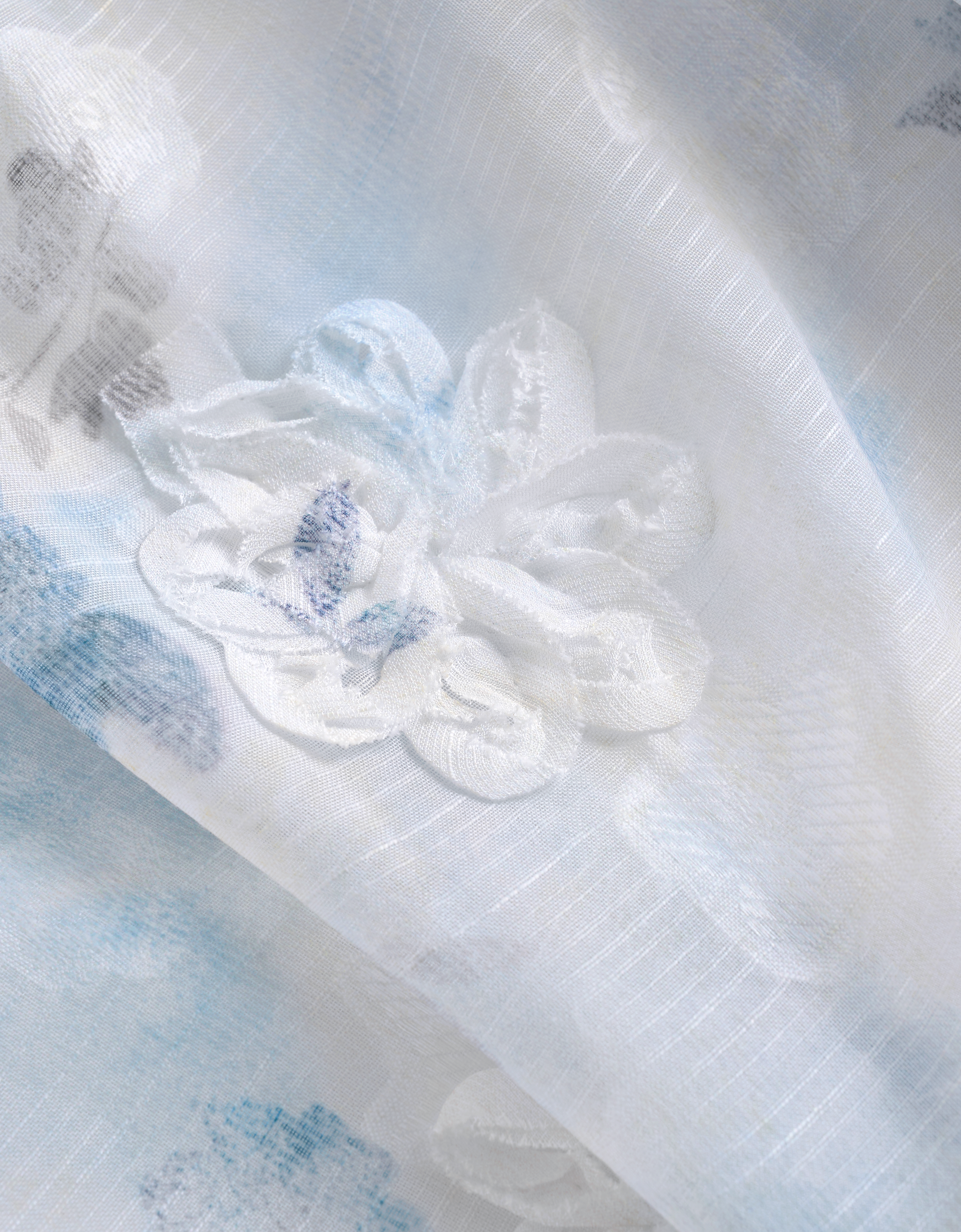 blue florals(a29807)