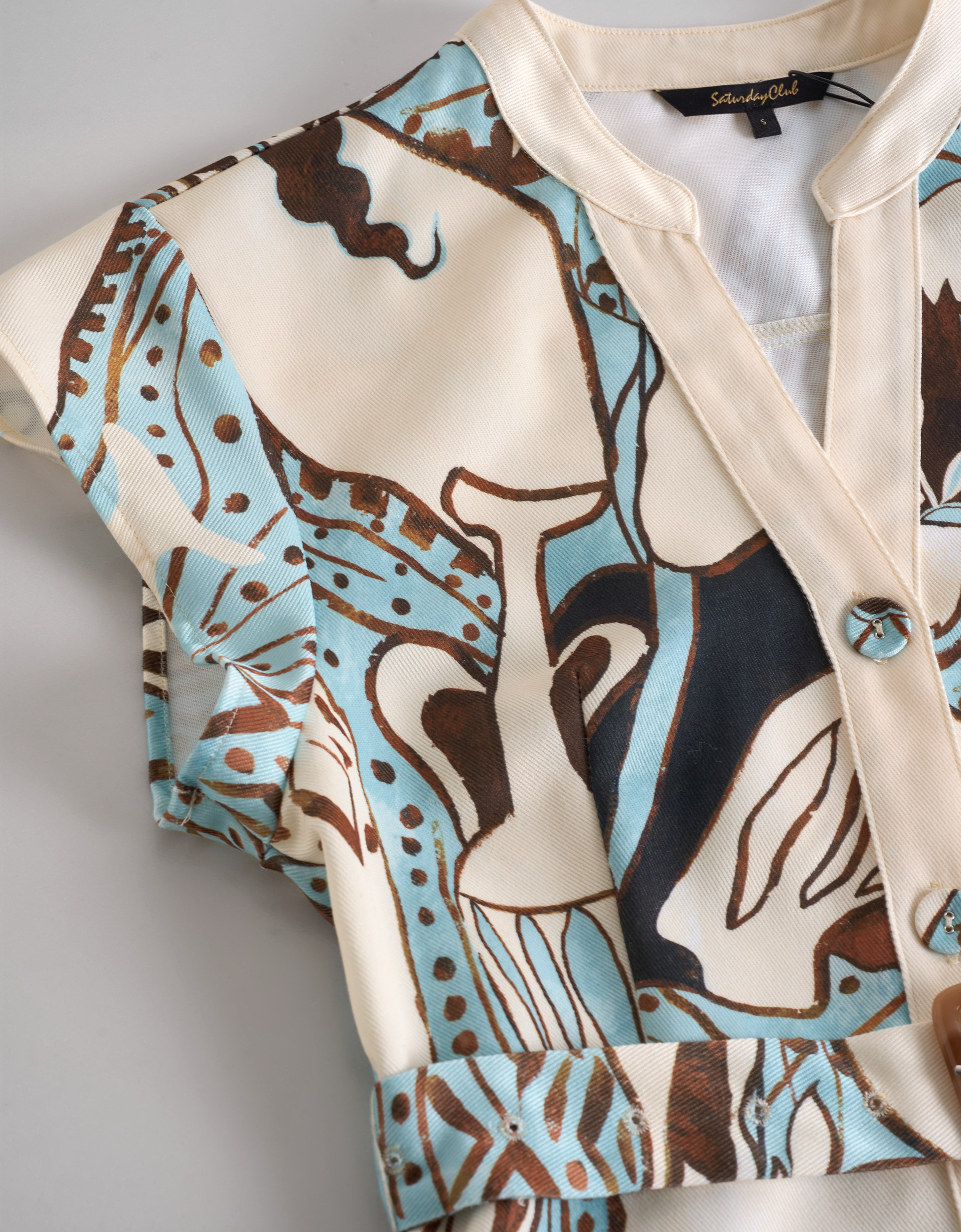 apricot & light blue(a30174)