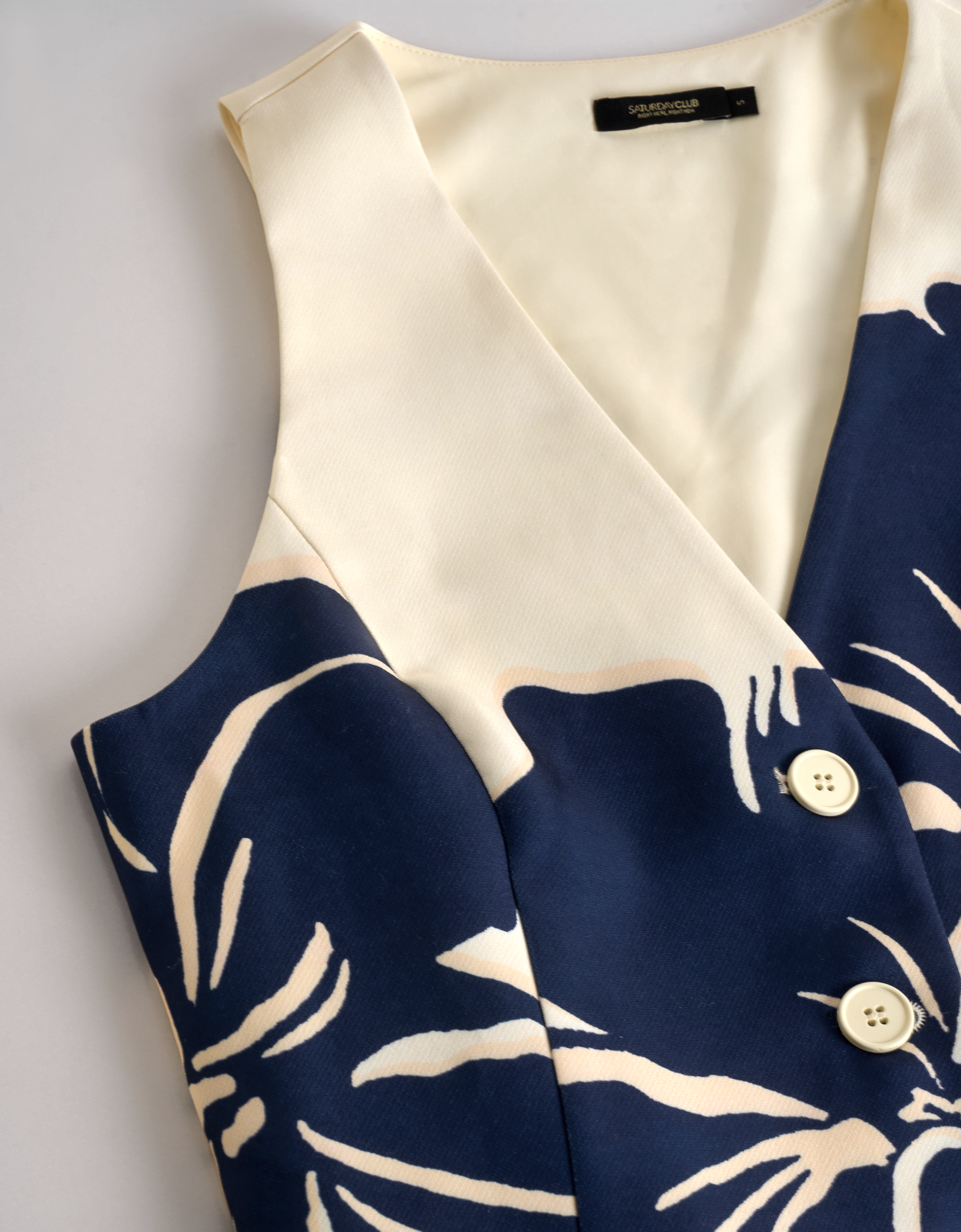 apricot & navy(a30220)