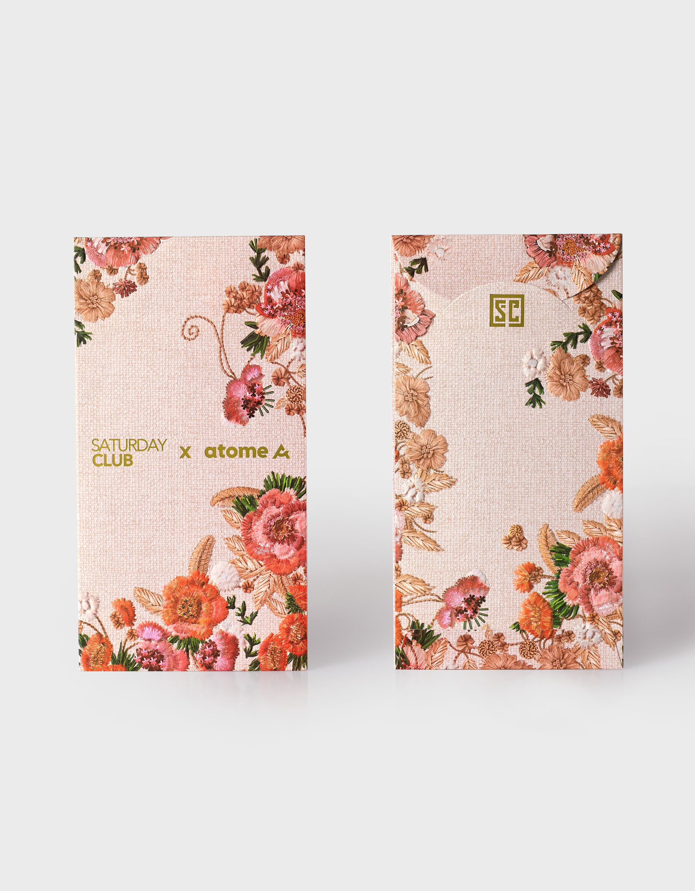 pink florals(w01031)