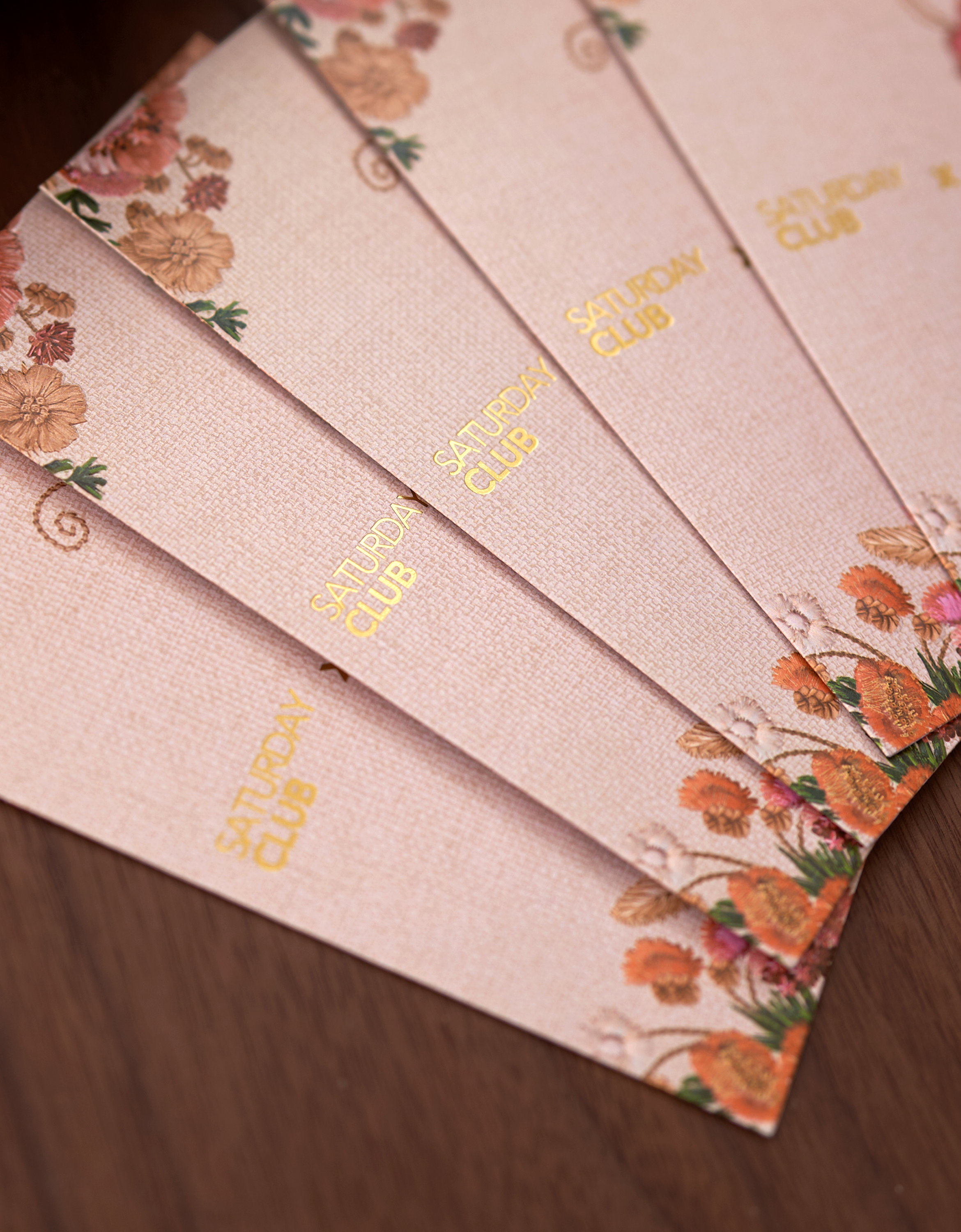 pink florals(w01031)