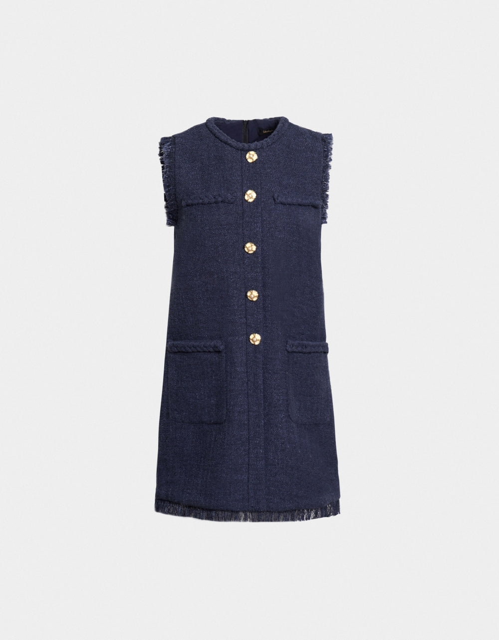 Fringe Trim Dress Malaysia